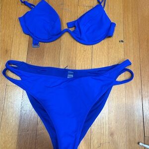 Garage Royal Blue Women’s Bikini Set